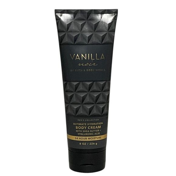 Bath & Body Works Vanilla Noir Body Cream 8 Oz Men Collection Hydration New - Picture 1 of 4